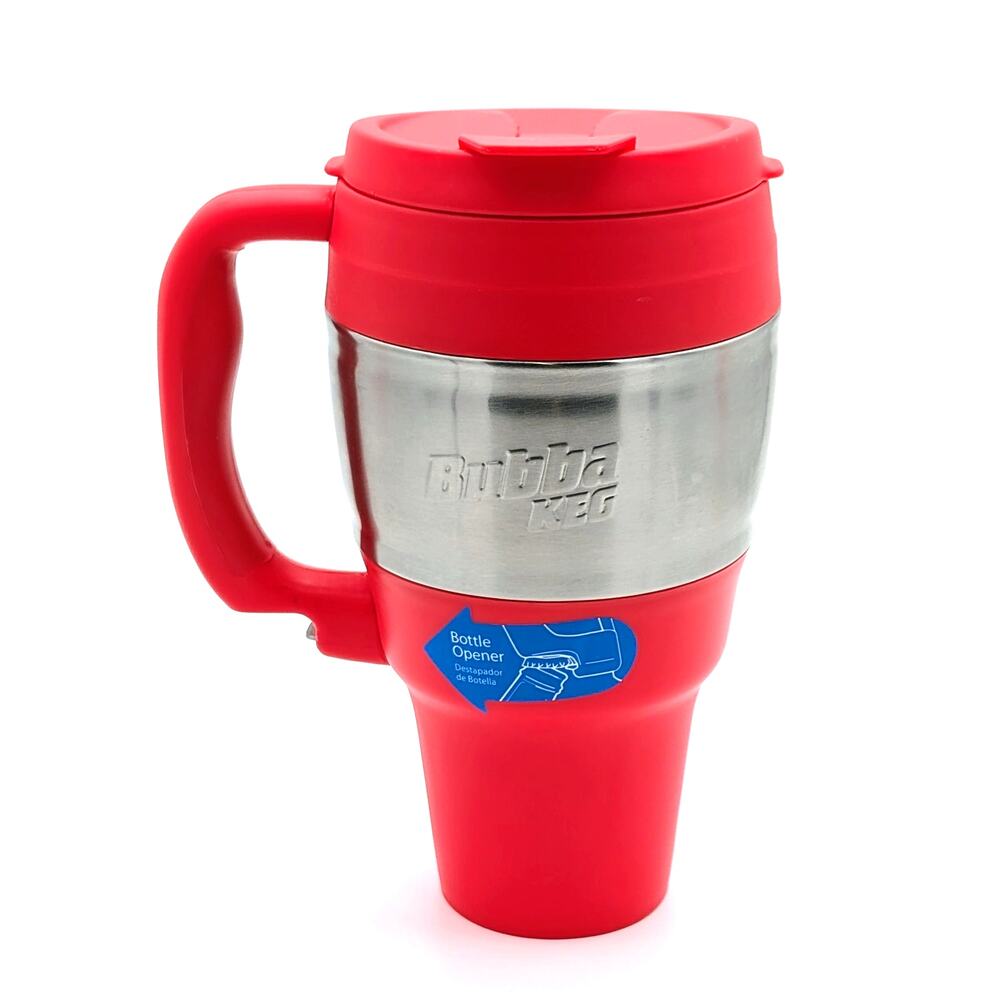 Bubba Keg Handle Travel Mug 34 oz Paradise Pink 4352 Insulated Stainless Steel